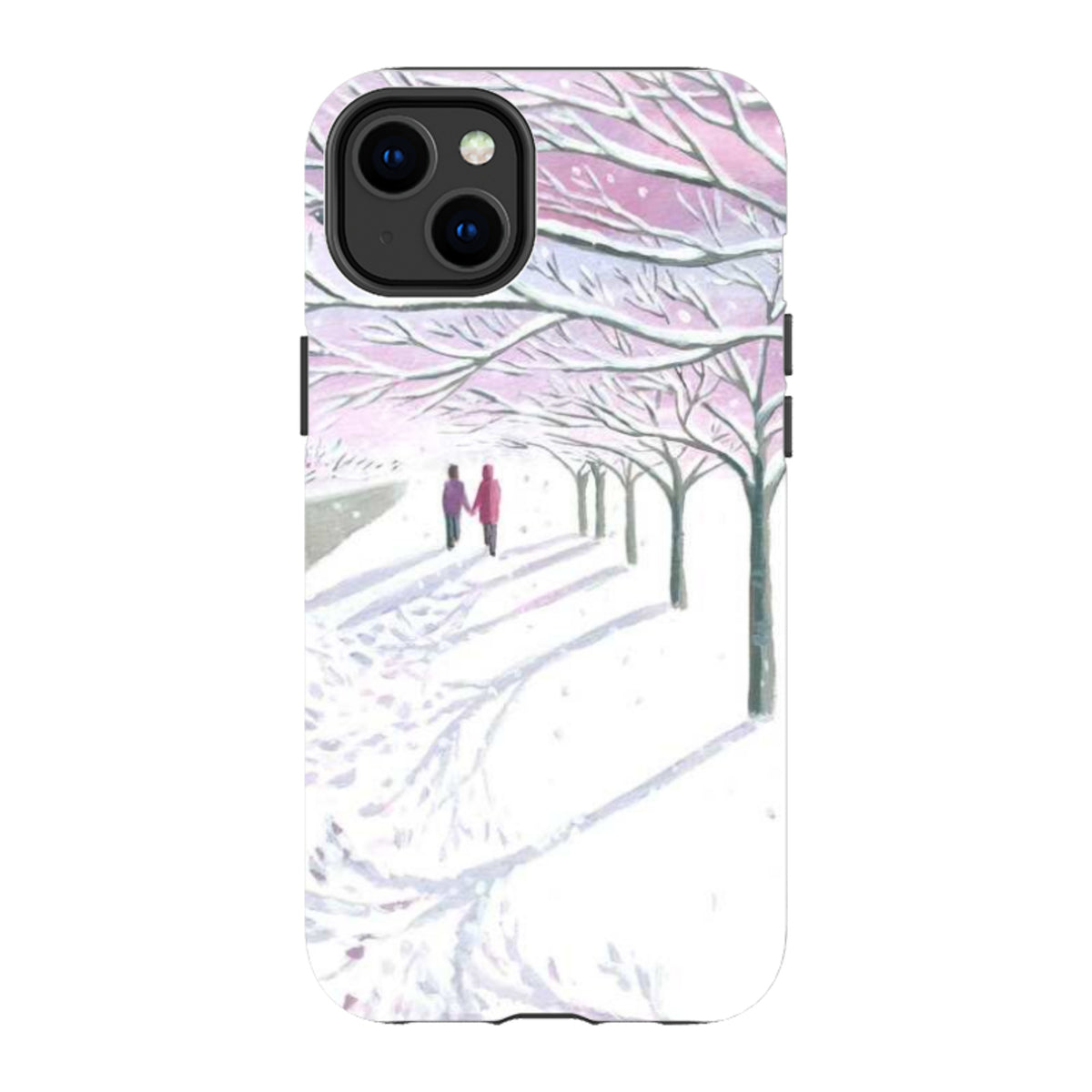 iPhone MagSafe Tough Case - Snowy Park By Mary Stubberfield