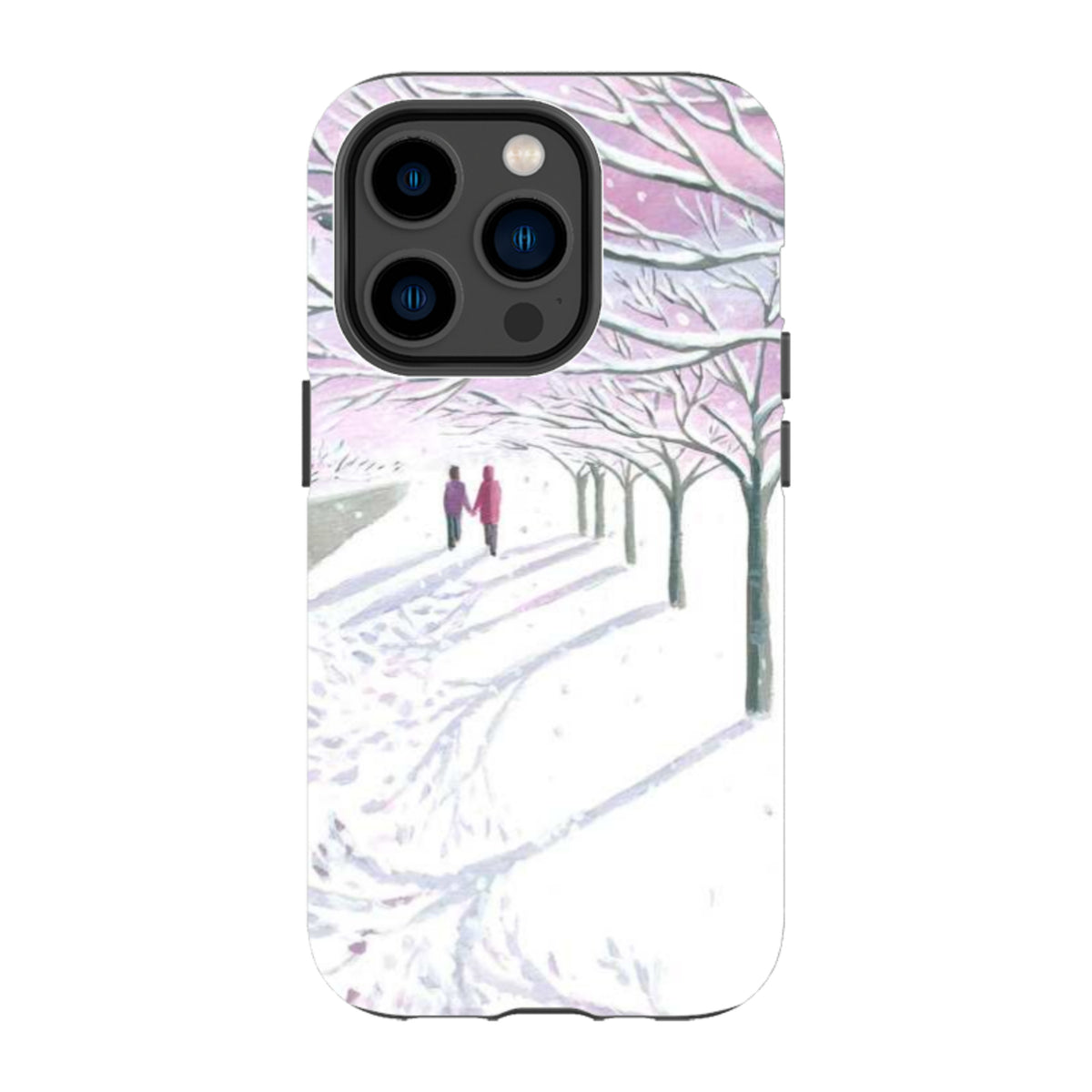 iPhone MagSafe Tough Case - Snowy Park By Mary Stubberfield
