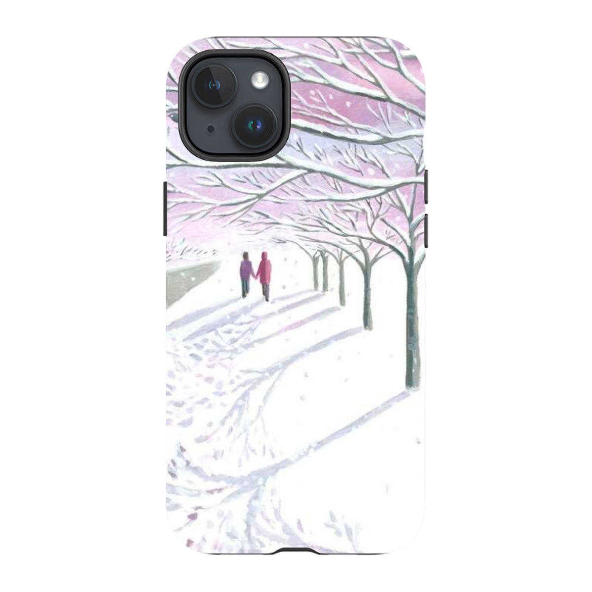 iPhone MagSafe Tough Case - Snowy Park By Mary Stubberfield