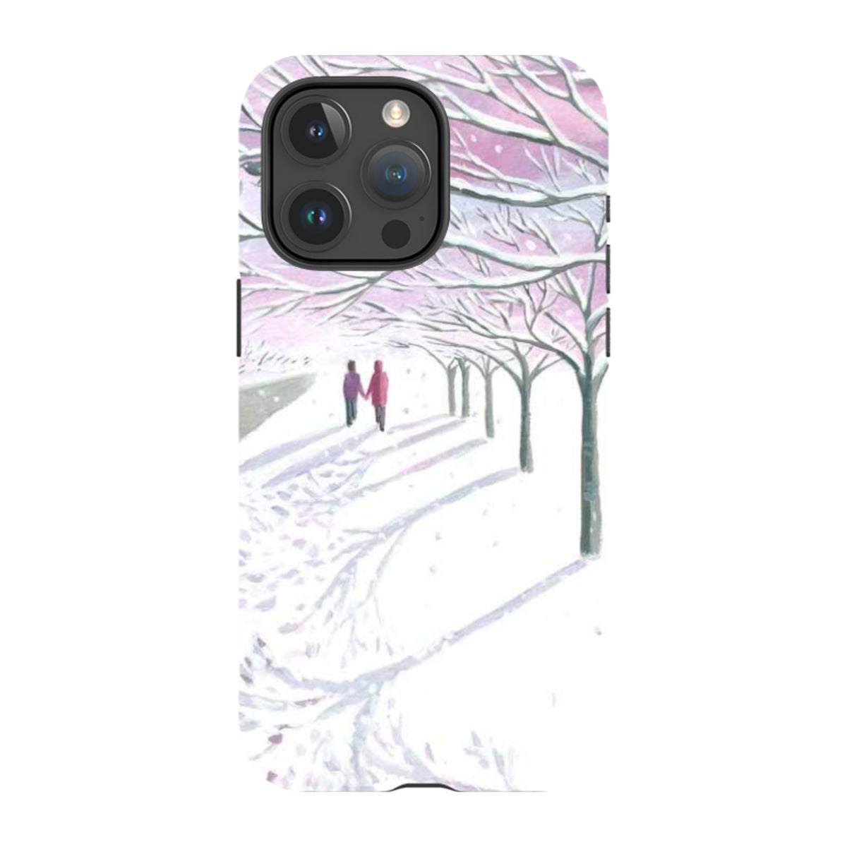 iPhone MagSafe Tough Case - Snowy Park By Mary Stubberfield