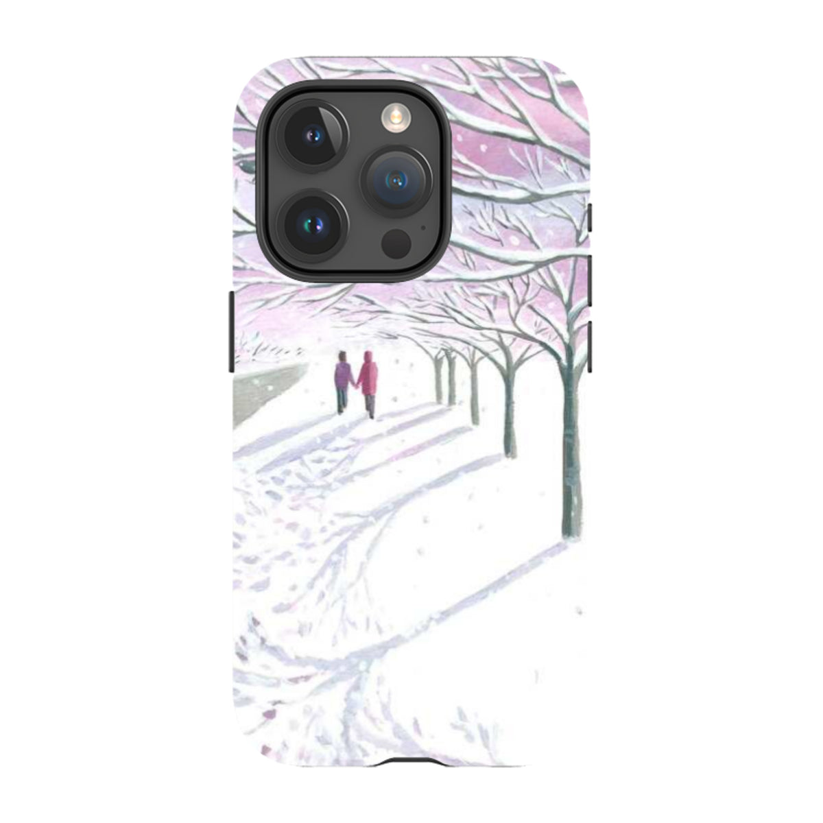 iPhone MagSafe Tough Case - Snowy Park By Mary Stubberfield