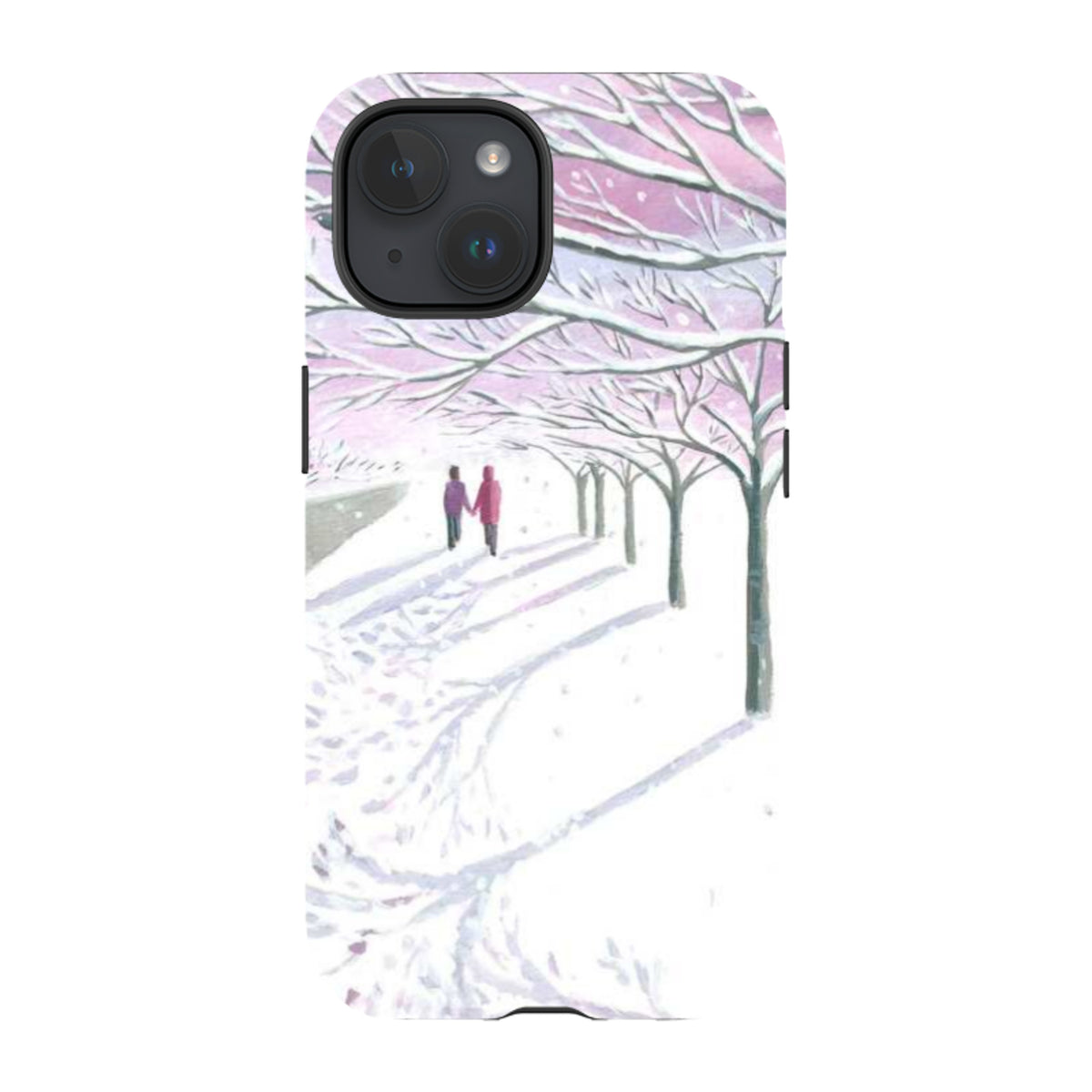 iPhone MagSafe Tough Case - Snowy Park By Mary Stubberfield