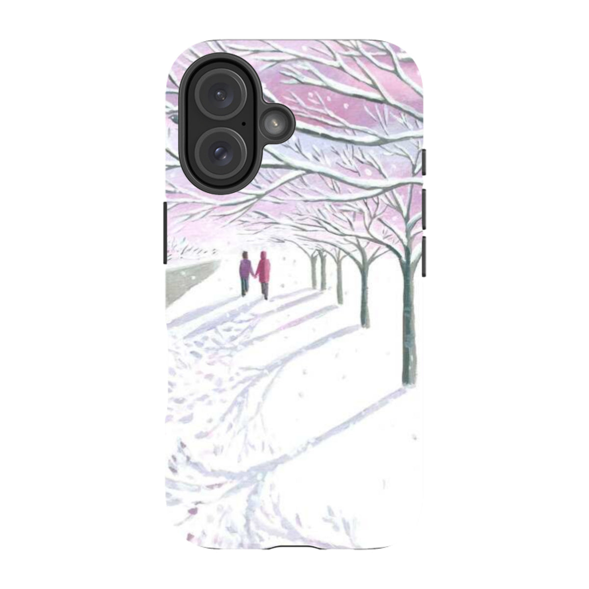 iPhone MagSafe Tough Case - Snowy Park By Mary Stubberfield