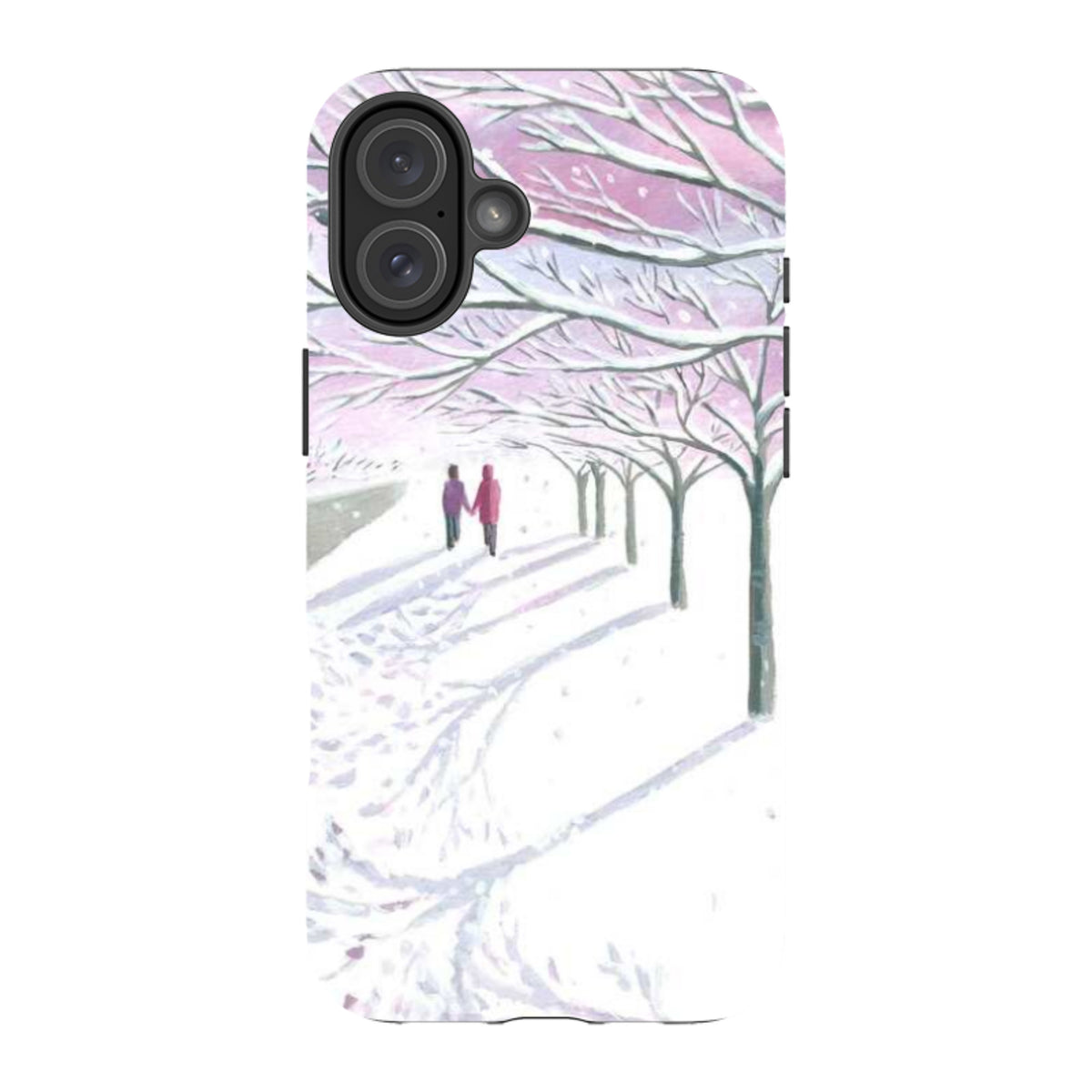 iPhone MagSafe Tough Case - Snowy Park By Mary Stubberfield