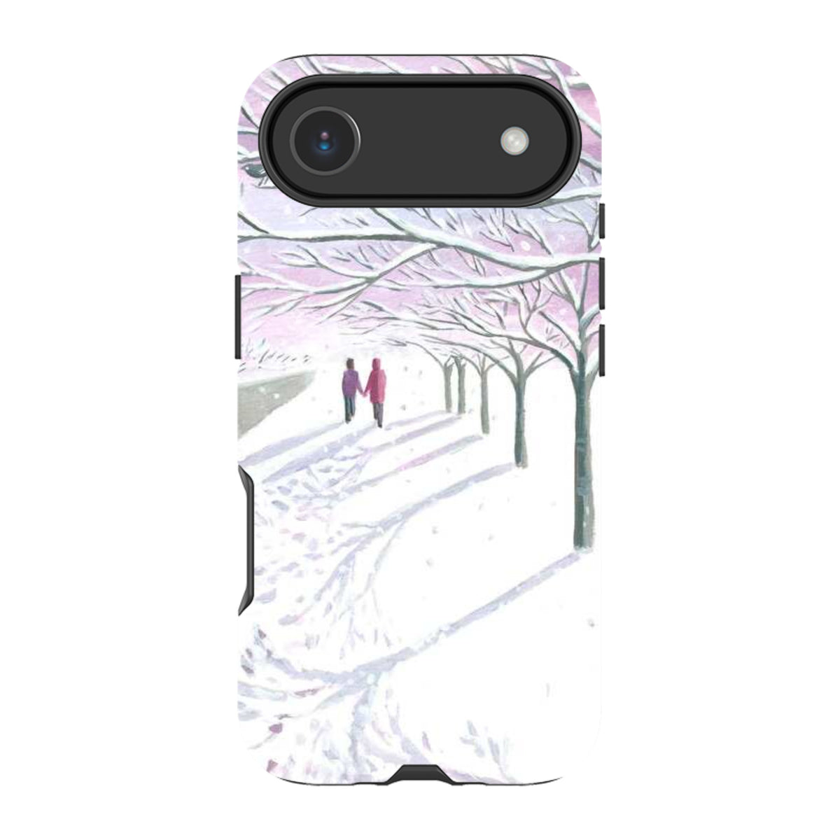 iPhone MagSafe Tough Case - Snowy Park By Mary Stubberfield