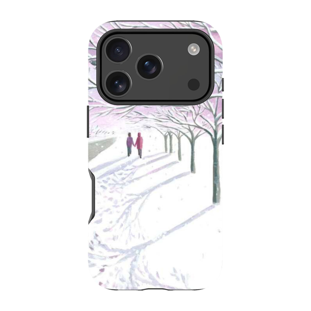 iPhone MagSafe Tough Case - Snowy Park By Mary Stubberfield