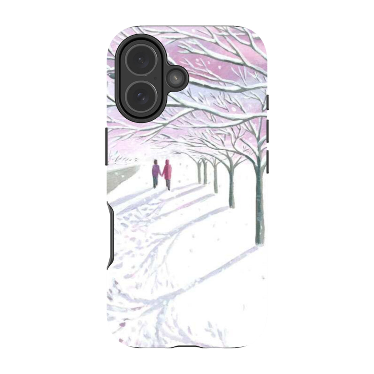 iPhone MagSafe Tough Case - Snowy Park By Mary Stubberfield