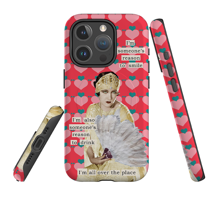 iPhone MagSafe Tough Case - Someones Reason To Smile By Clare Jordan