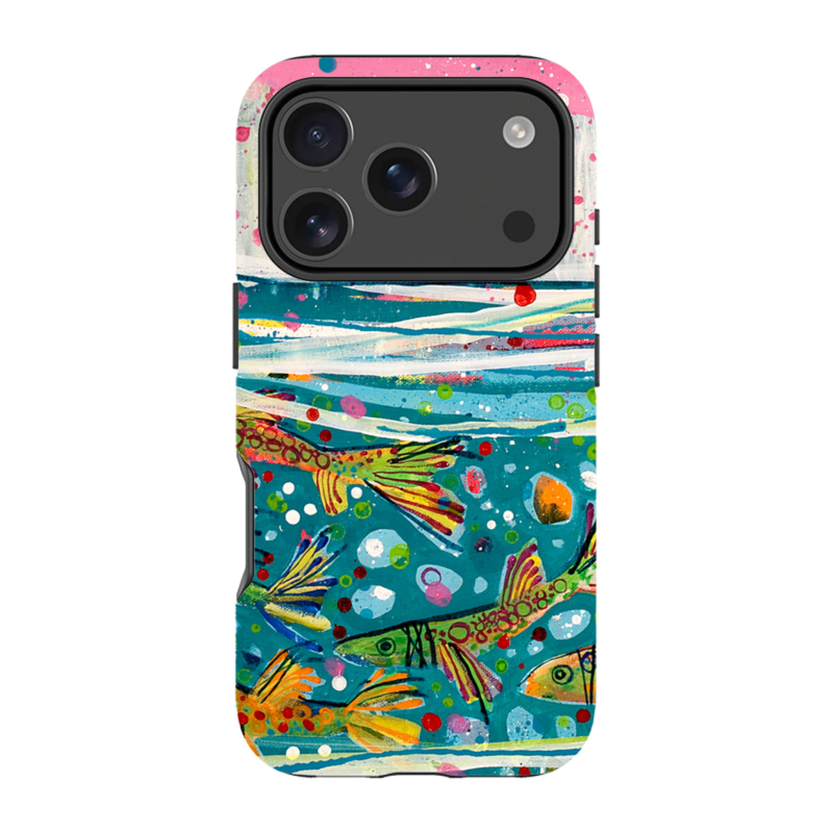 iPhone MagSafe Tough Case -  Something Fishy By Claire West
