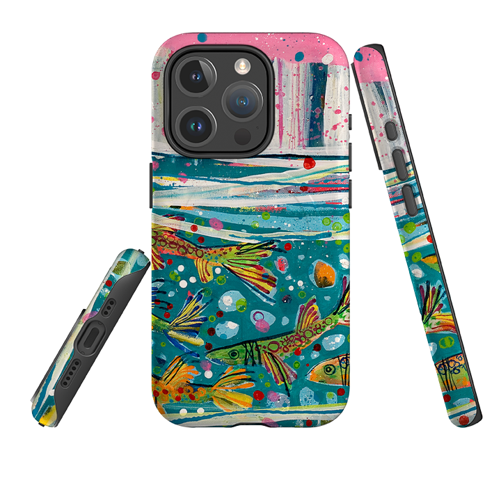 iPhone MagSafe Tough Case -  Something Fishy By Claire West