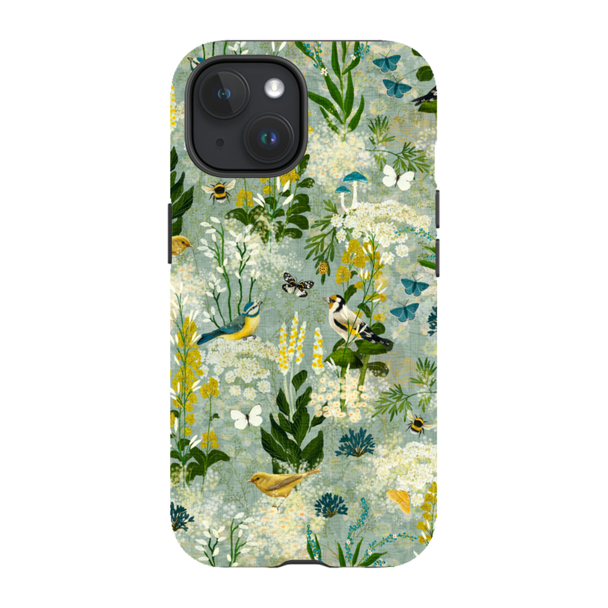 iPhone MagSafe Tough Case - Song Bird Garden By Katherine Quinn
