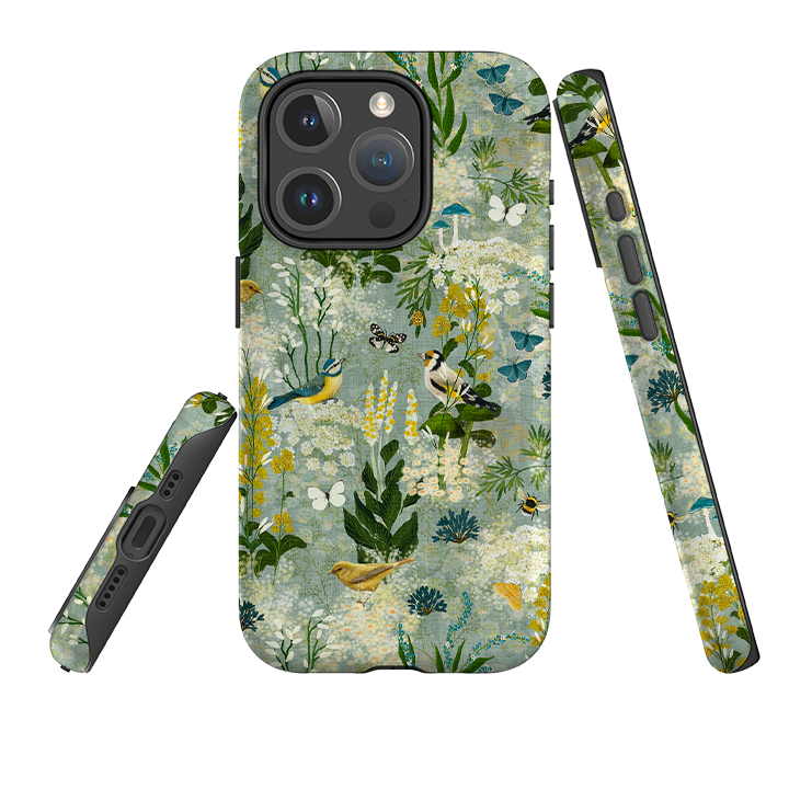 iPhone MagSafe Tough Case - Song Bird Garden By Katherine Quinn