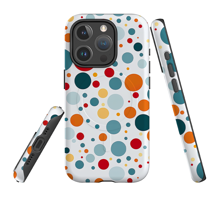 iPhone MagSafe Tough Case - Space Polka Dots II