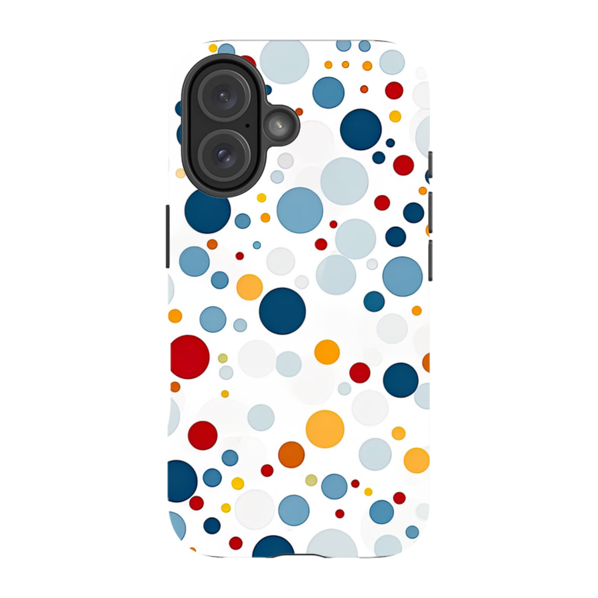 iPhone MagSafe Tough Case - Space Polka Dots
