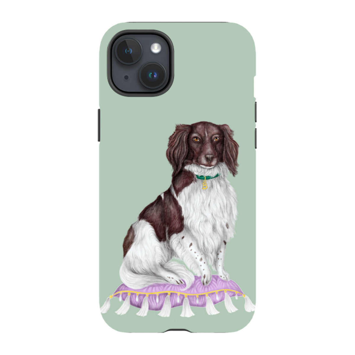 iPhone MagSafe Tough Case - Spaniel By Catherine Rowe