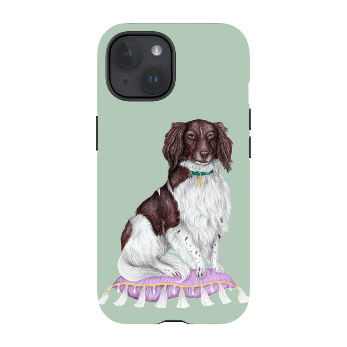 iPhone MagSafe Tough Case - Spaniel By Catherine Rowe