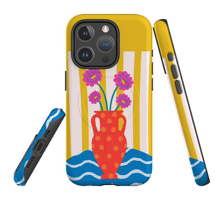 iPhone MagSafe Tough Case - Spanish Vase