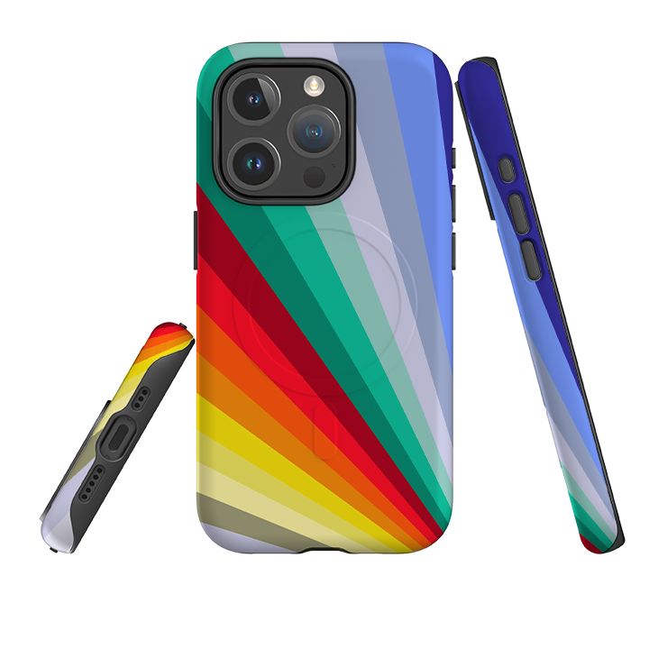 iPhone MagSafe Tough Case - Spectrum Fan By Kitty Joseph
