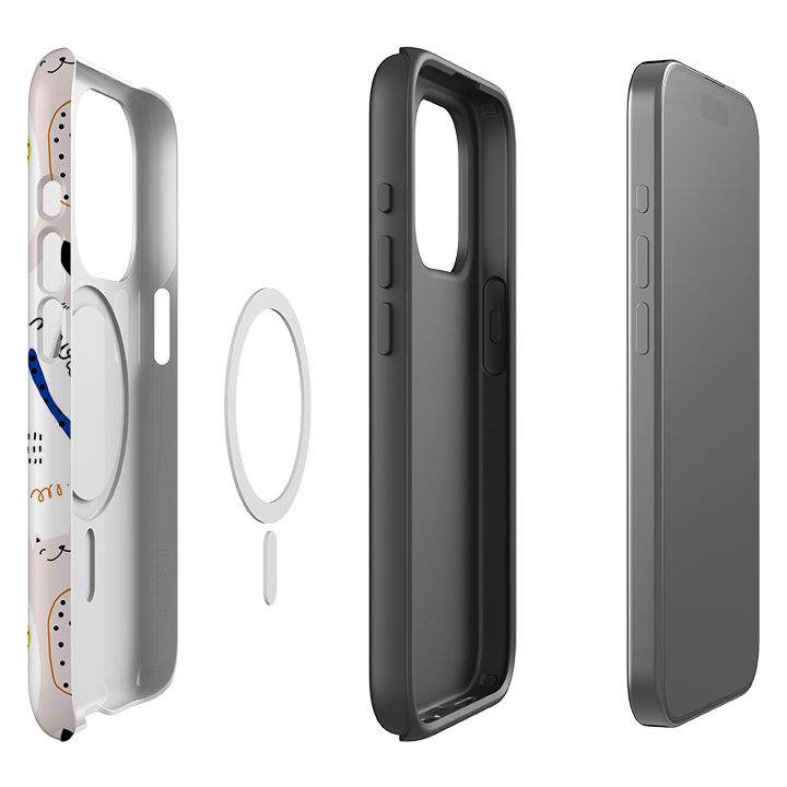 iPhone MagSafe Tough Case – Gesprenkelte Katze