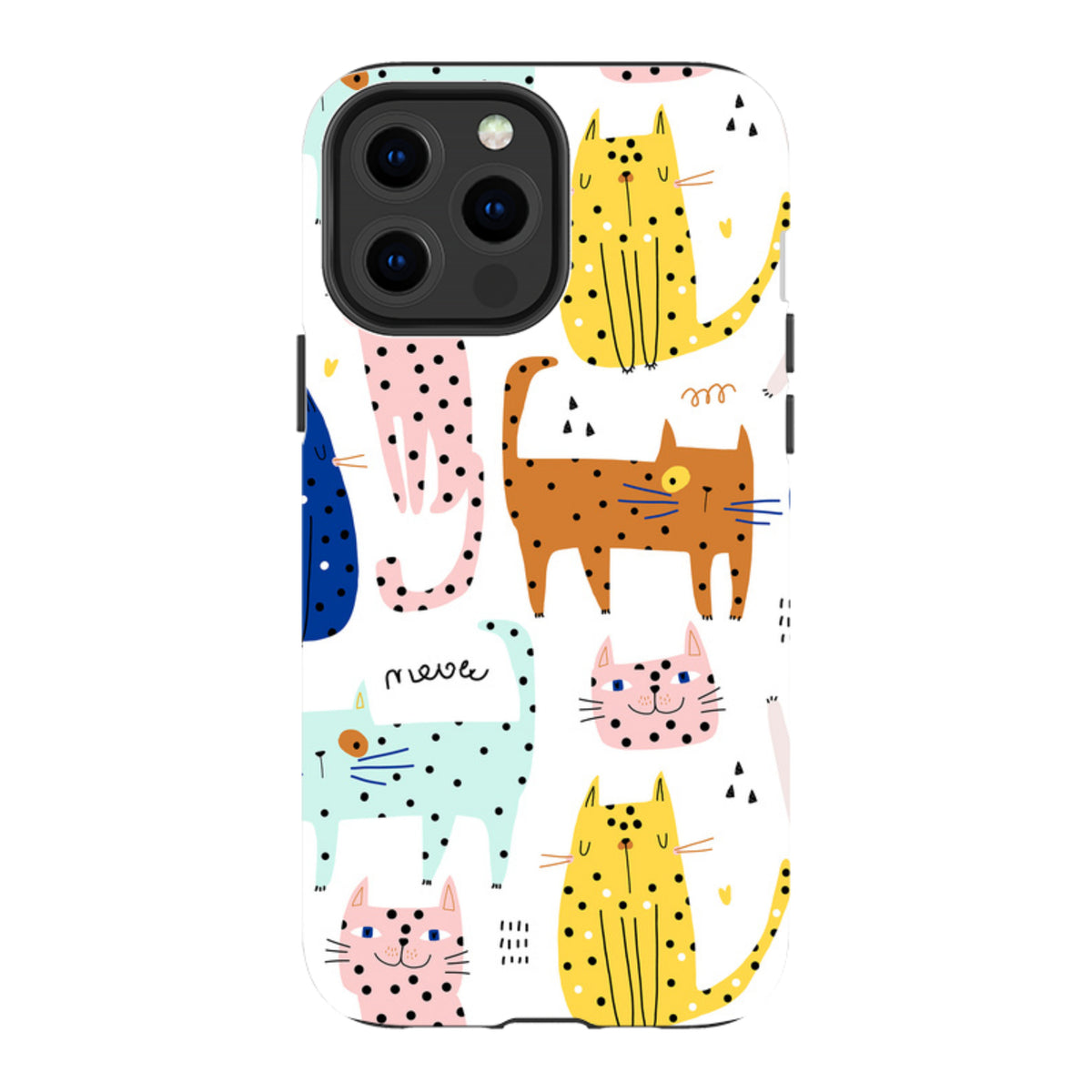 iPhone MagSafe Tough Case – Gesprenkelte Katze