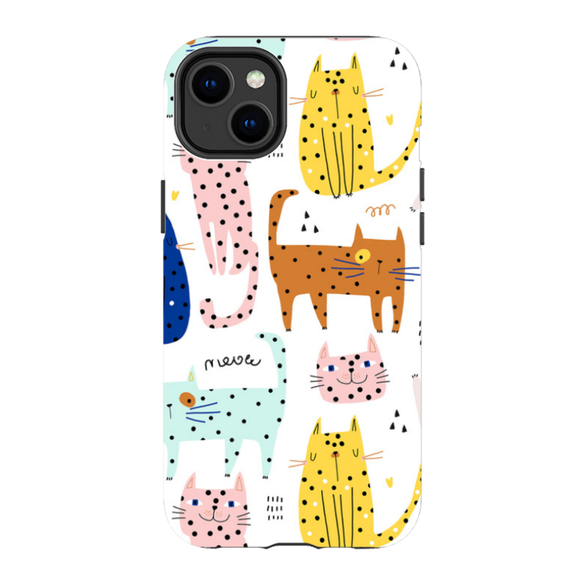iPhone MagSafe Tough Case – Gesprenkelte Katze