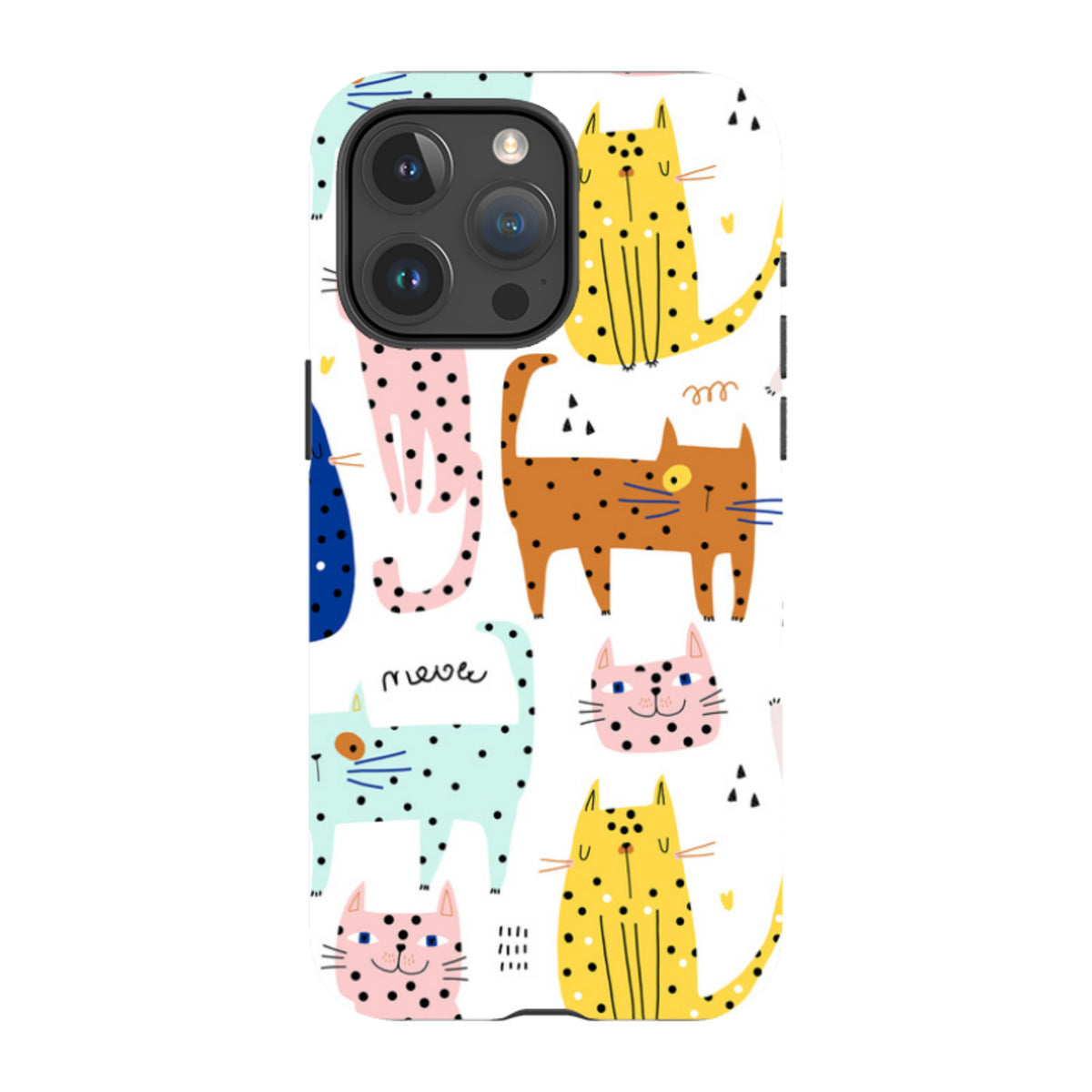 iPhone MagSafe Tough Case – Gesprenkelte Katze