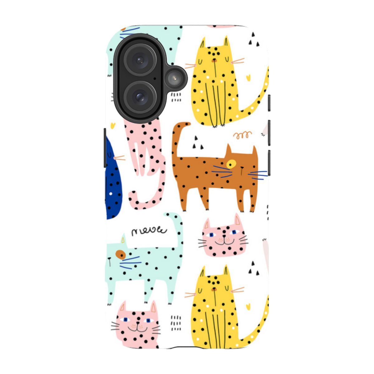 iPhone MagSafe Tough Case – Gesprenkelte Katze