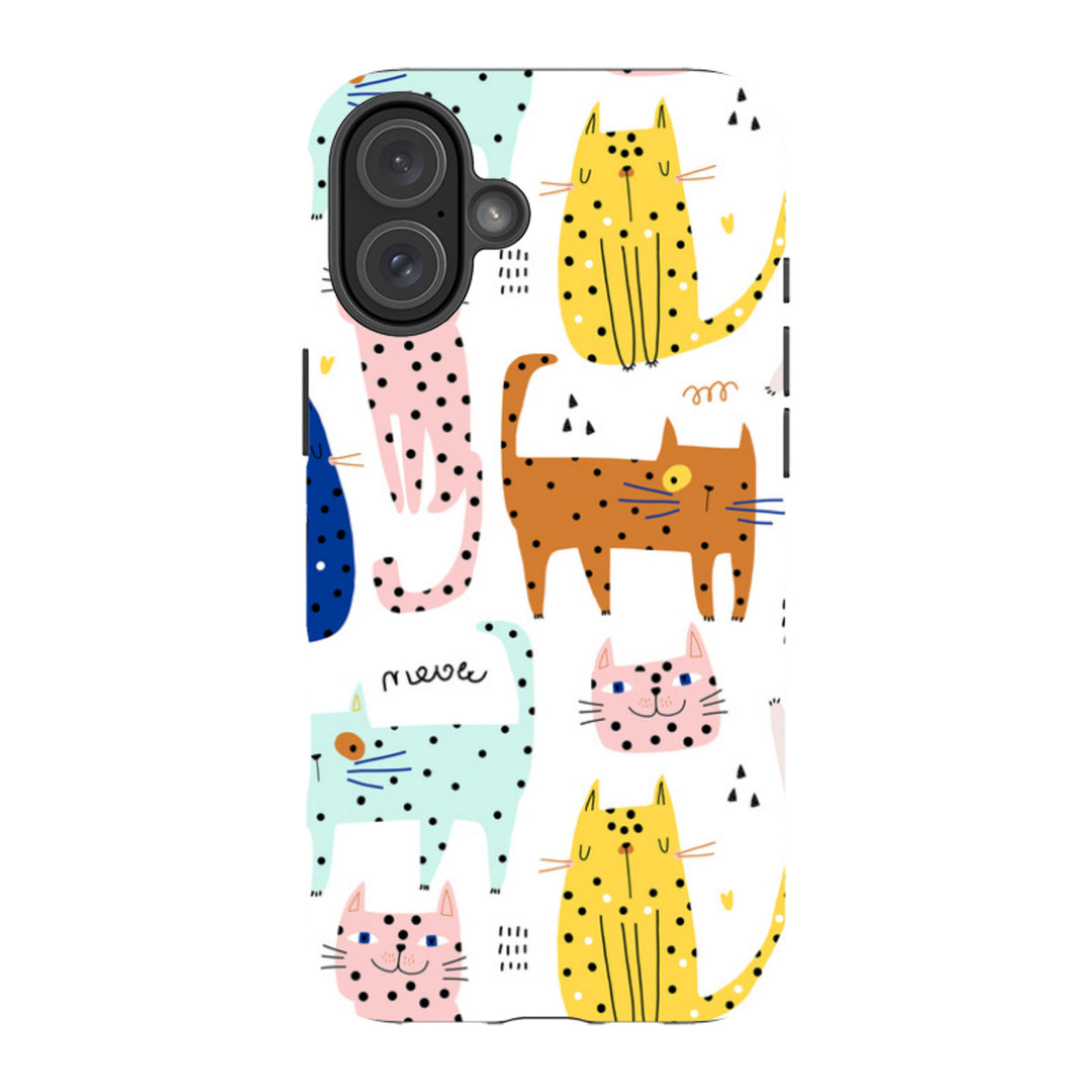 iPhone MagSafe Tough Case – Gesprenkelte Katze