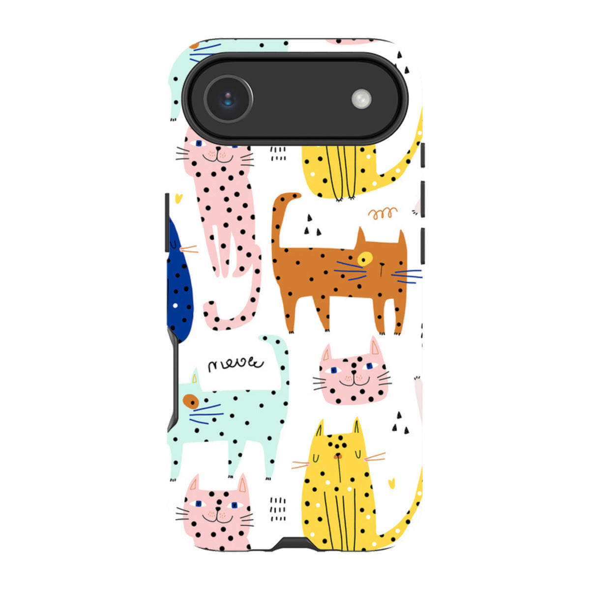 iPhone MagSafe Tough Case – Gesprenkelte Katze