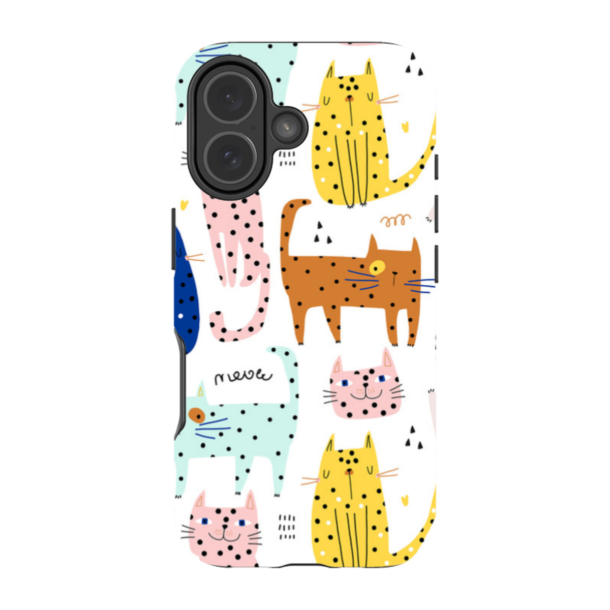 iPhone MagSafe Tough Case – Gesprenkelte Katze