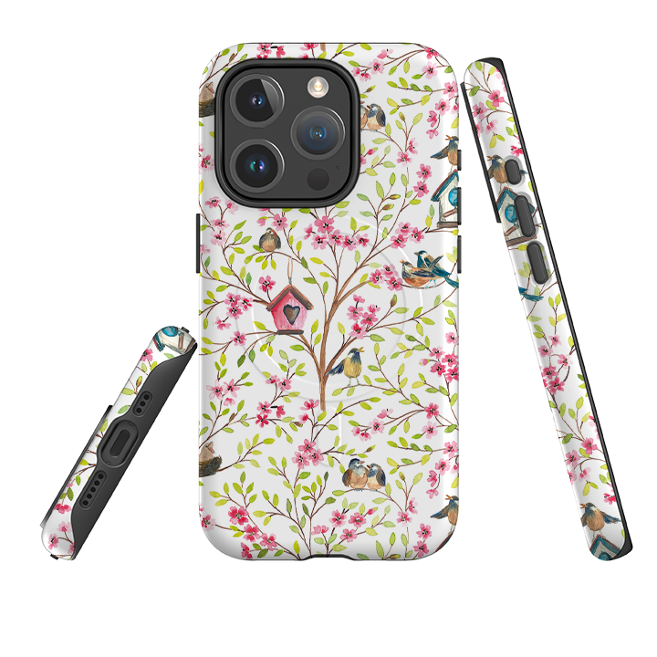iPhone MagSafe Tough Case -  Spring Pattern By Elisabeth Haager