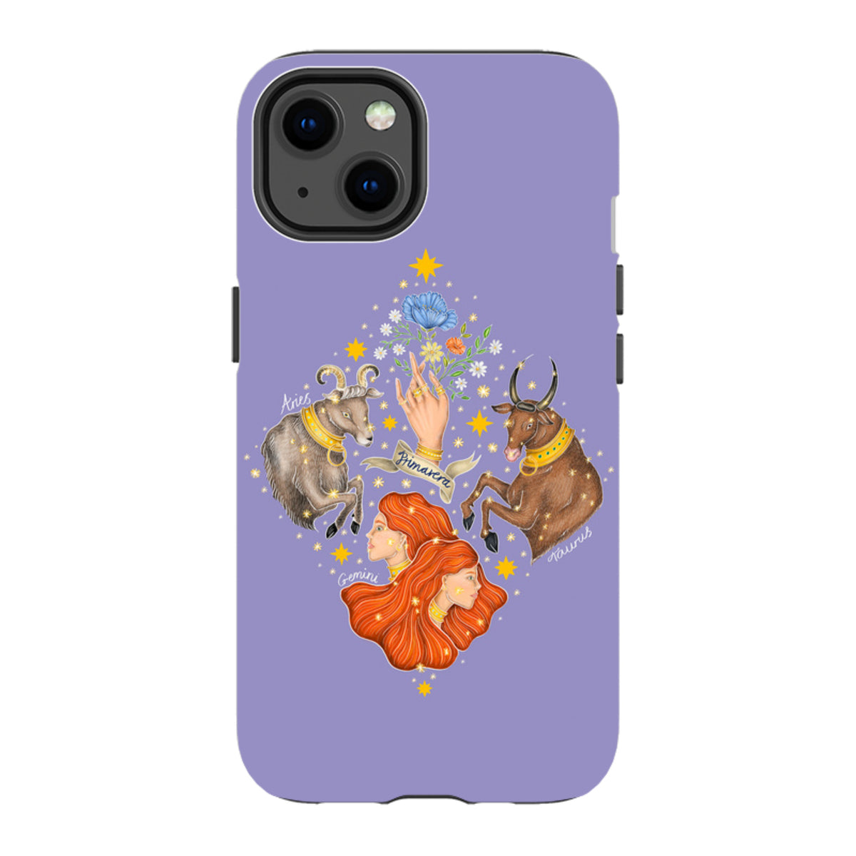 iPhone MagSafe Tough Case - Spring Zodiac By Catherine Rowe