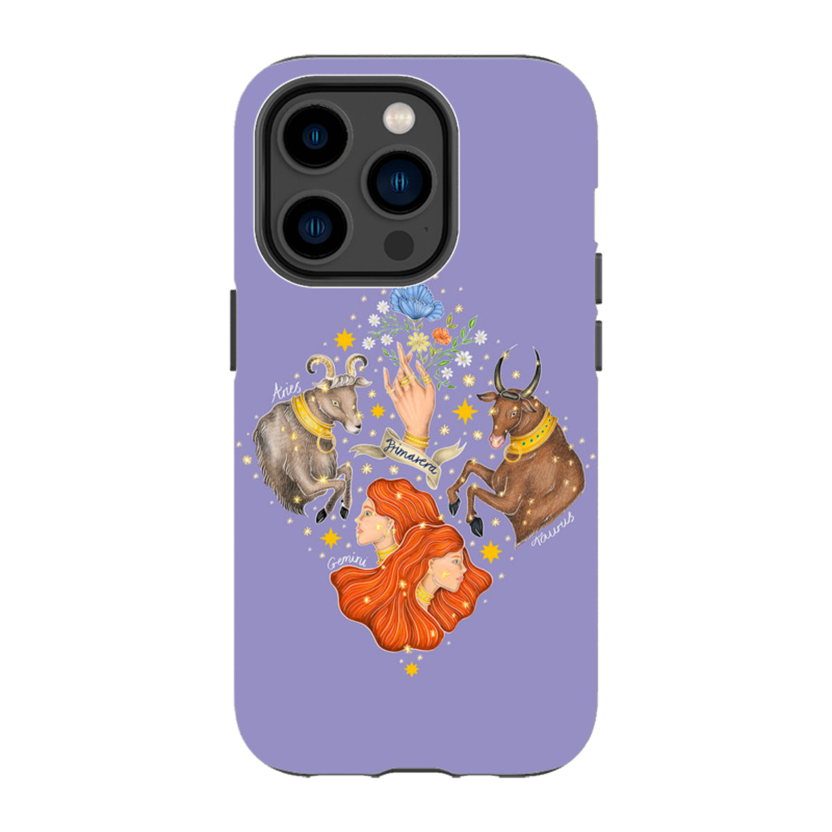 iPhone MagSafe Tough Case - Spring Zodiac By Catherine Rowe
