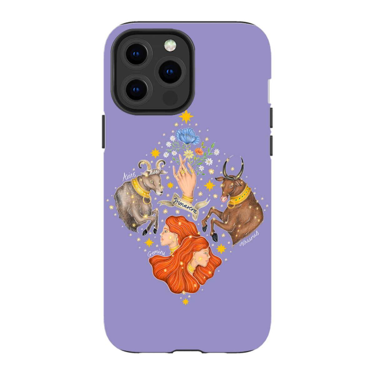 iPhone MagSafe Tough Case - Spring Zodiac By Catherine Rowe