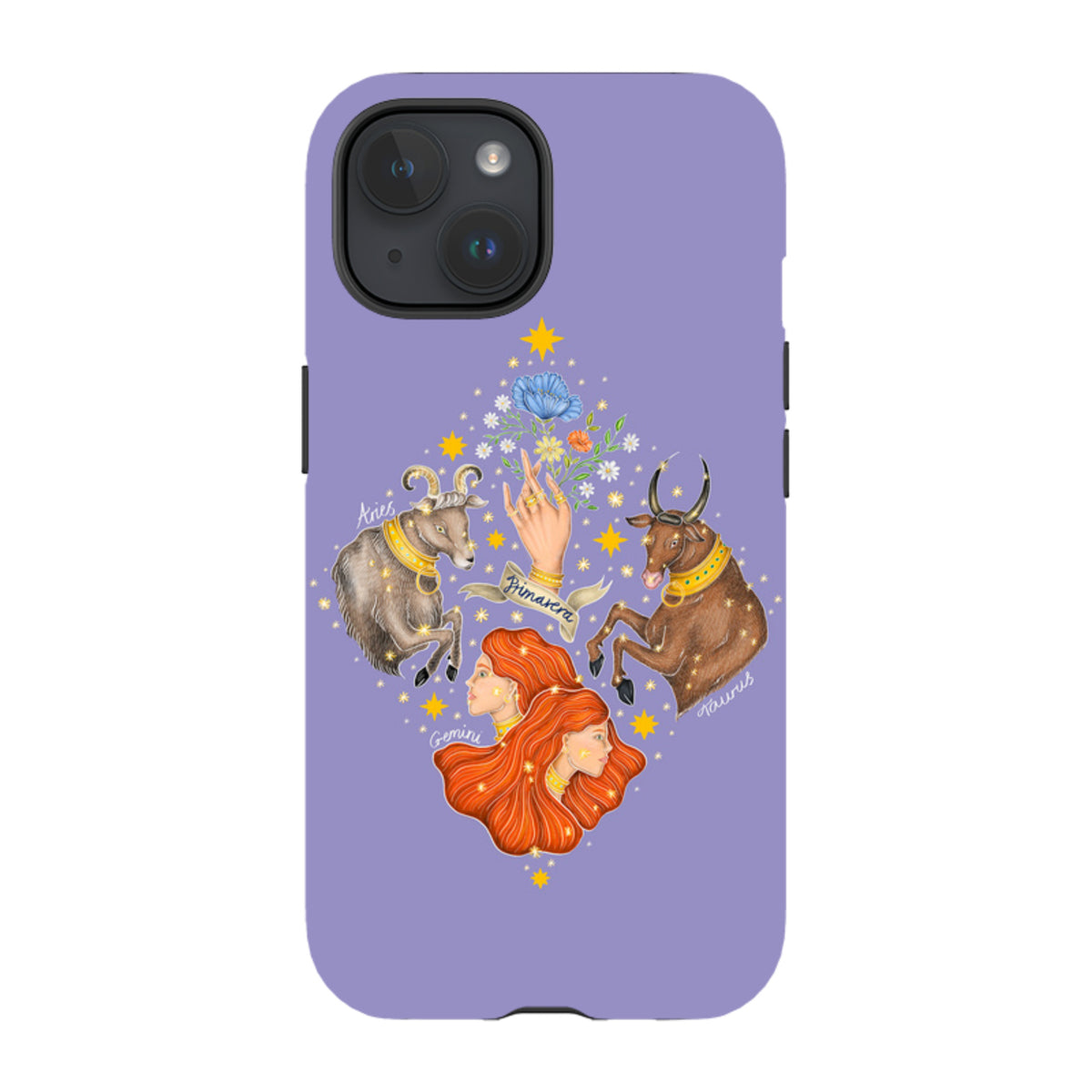 iPhone MagSafe Tough Case - Spring Zodiac By Catherine Rowe