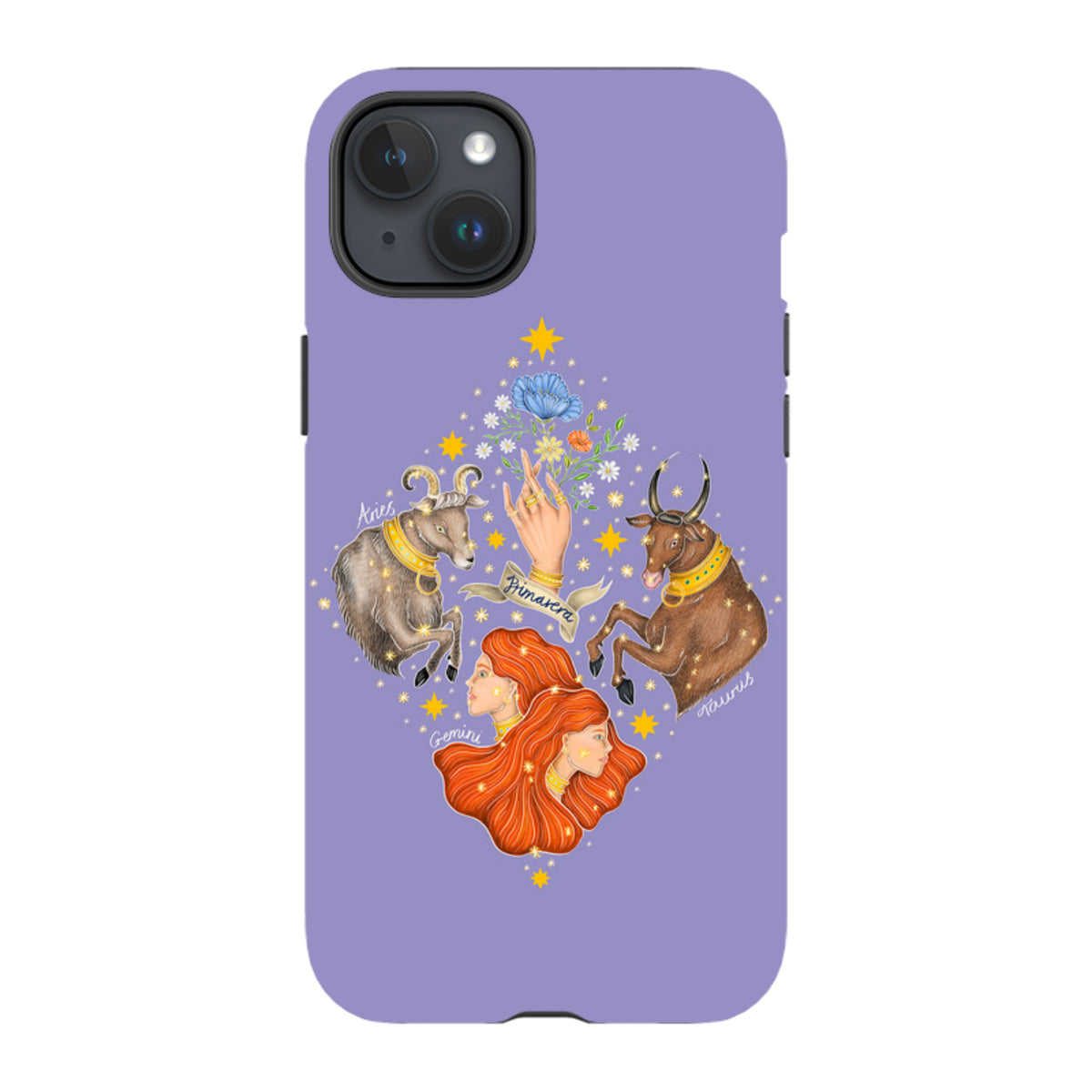 iPhone MagSafe Tough Case - Spring Zodiac By Catherine Rowe