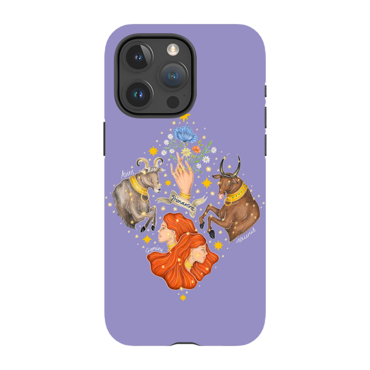 iPhone MagSafe Tough Case - Spring Zodiac By Catherine Rowe