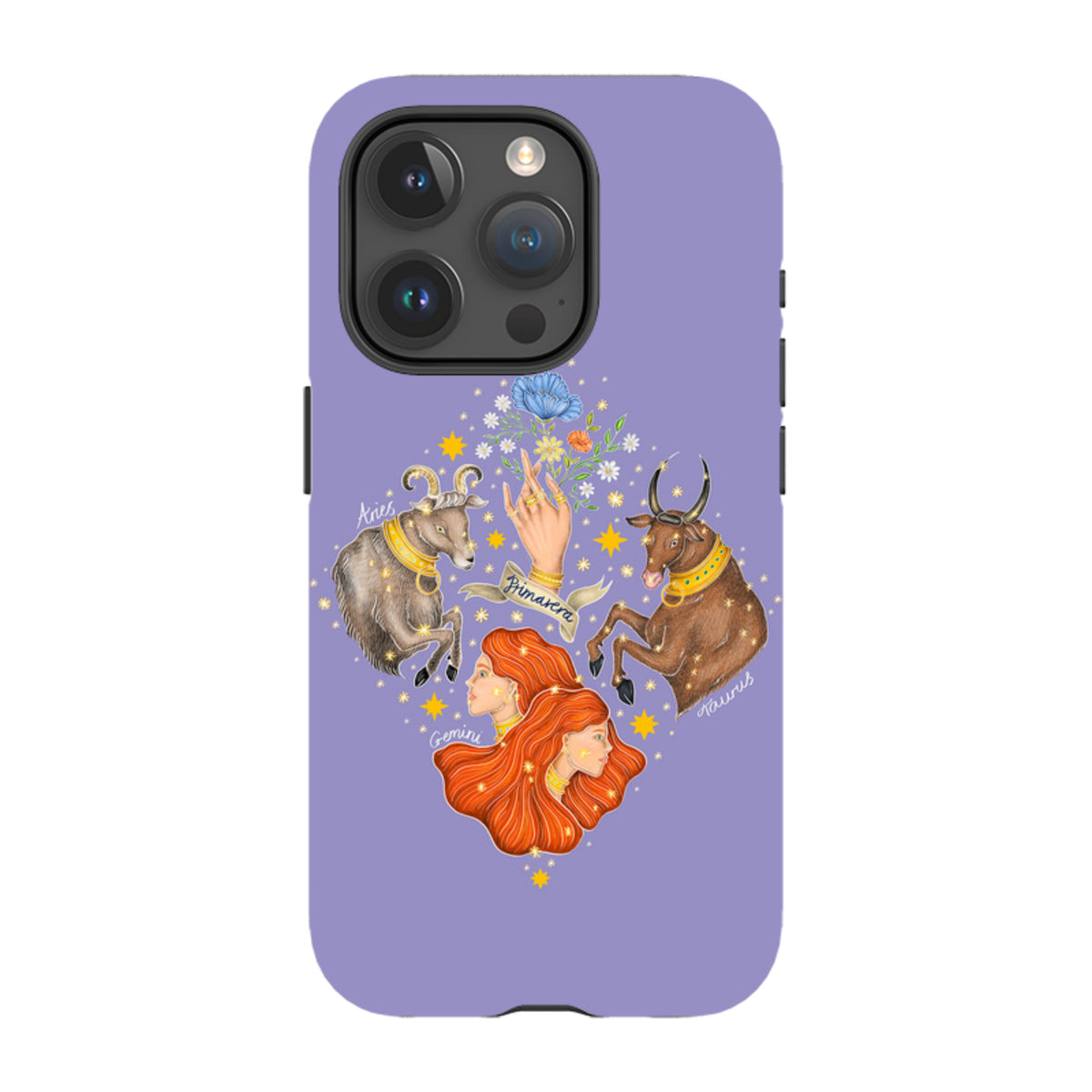 iPhone MagSafe Tough Case - Spring Zodiac By Catherine Rowe