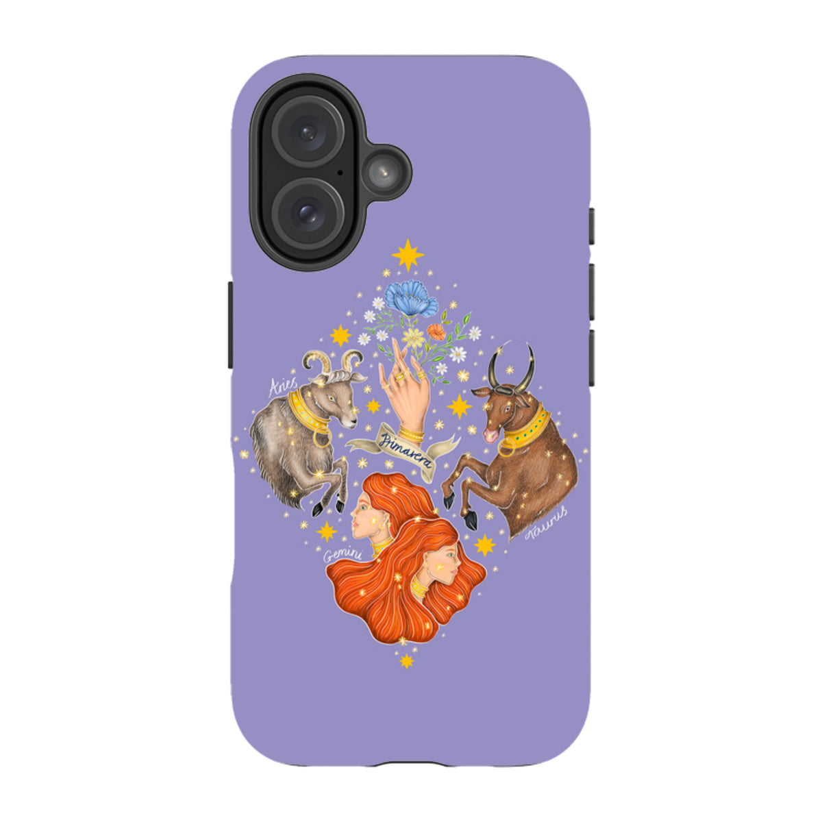 iPhone MagSafe Tough Case - Spring Zodiac By Catherine Rowe
