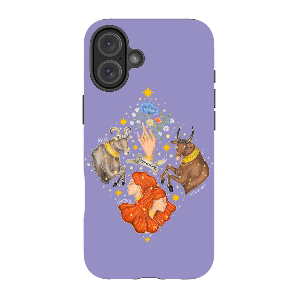 iPhone MagSafe Tough Case - Spring Zodiac By Catherine Rowe