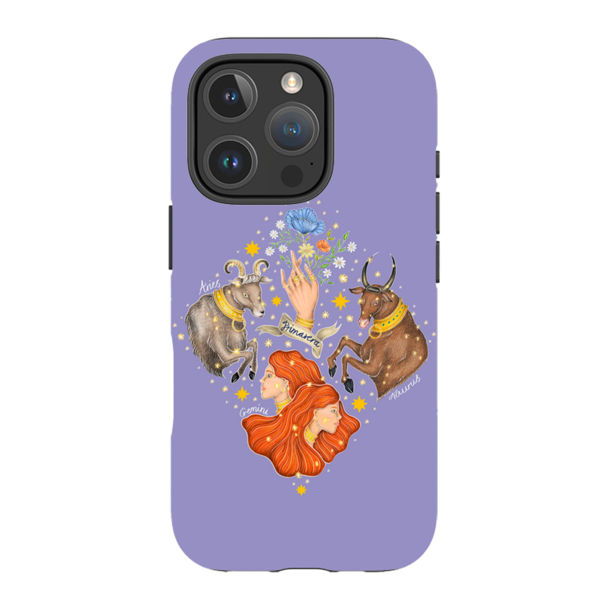 iPhone MagSafe Tough Case - Spring Zodiac By Catherine Rowe