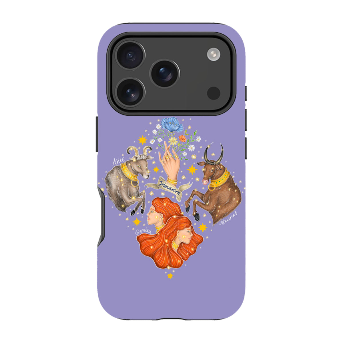iPhone MagSafe Tough Case - Spring Zodiac By Catherine Rowe