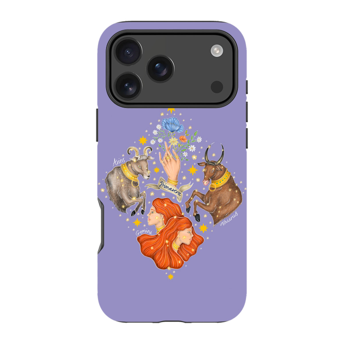 iPhone MagSafe Tough Case - Spring Zodiac By Catherine Rowe