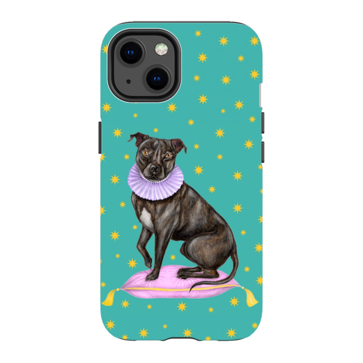 iPhone MagSafe Tough Case - Staffy By Catherine Rowe