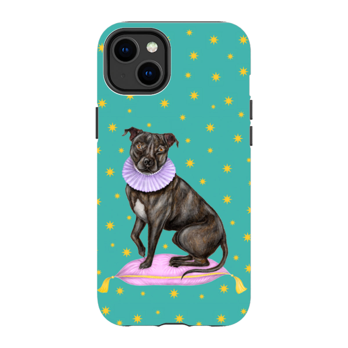 iPhone MagSafe Tough Case - Staffy By Catherine Rowe