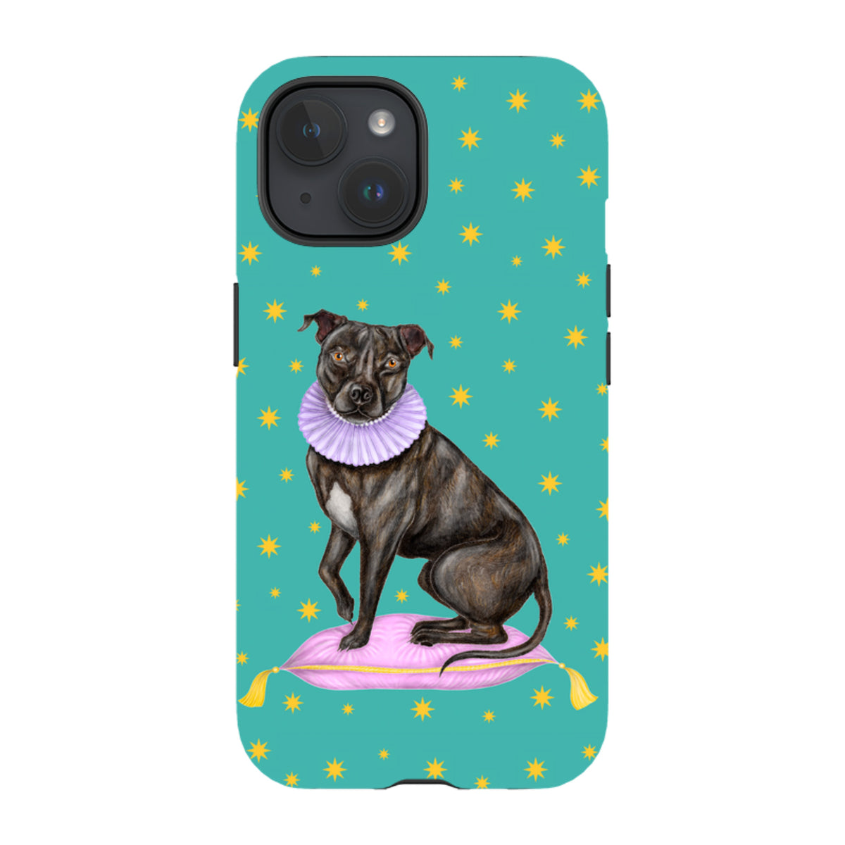 iPhone MagSafe Tough Case - Staffy By Catherine Rowe