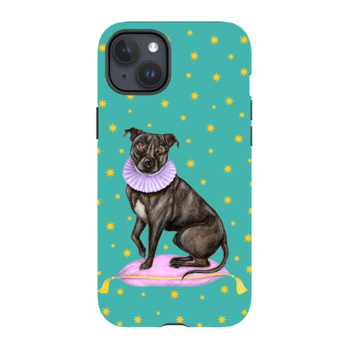 iPhone MagSafe Tough Case - Staffy By Catherine Rowe