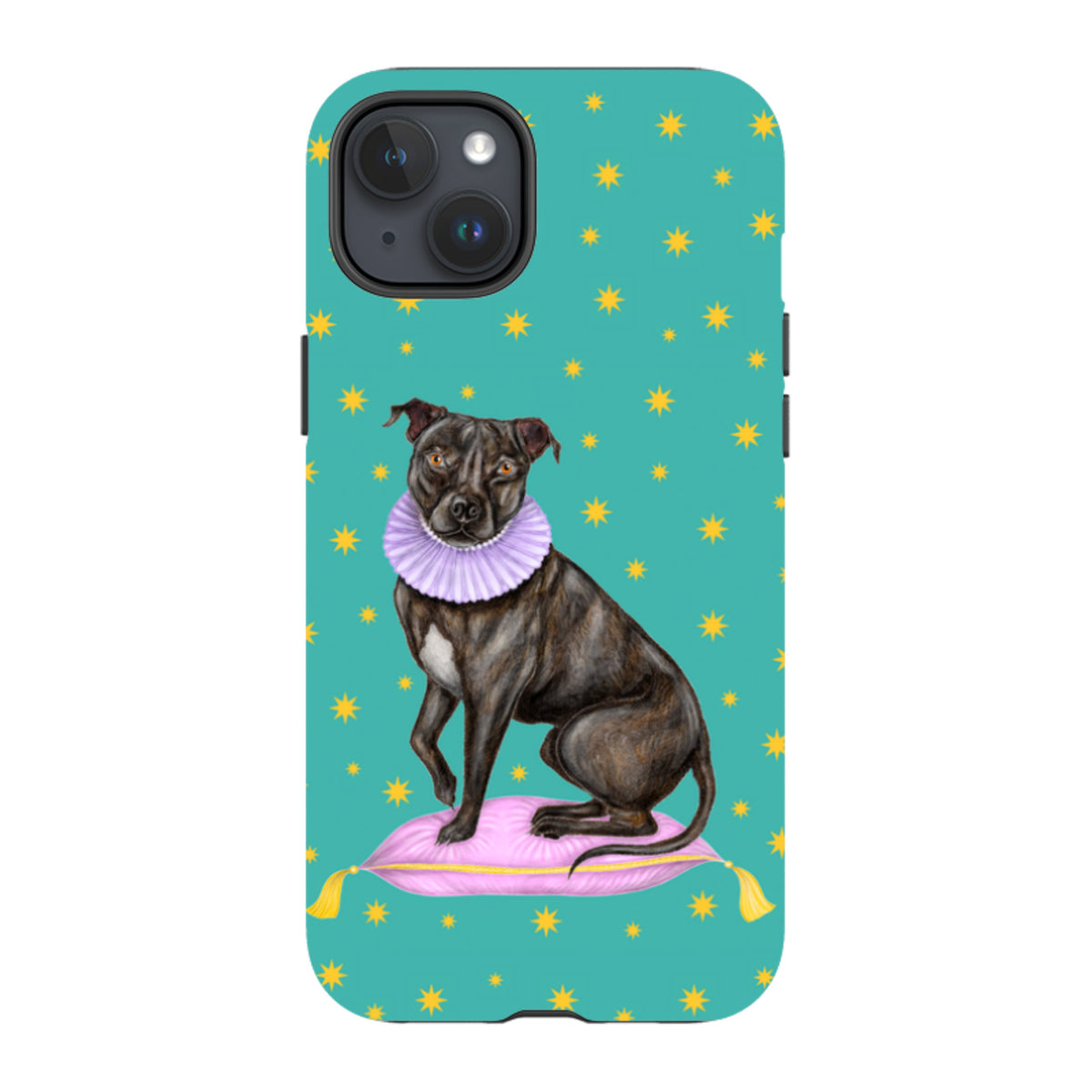 iPhone MagSafe Tough Case - Staffy By Catherine Rowe