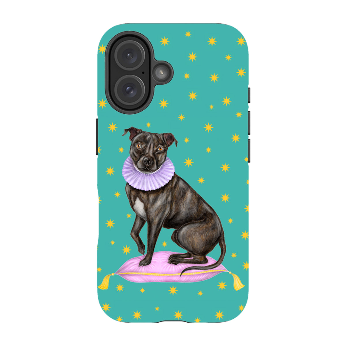 iPhone MagSafe Tough Case - Staffy By Catherine Rowe