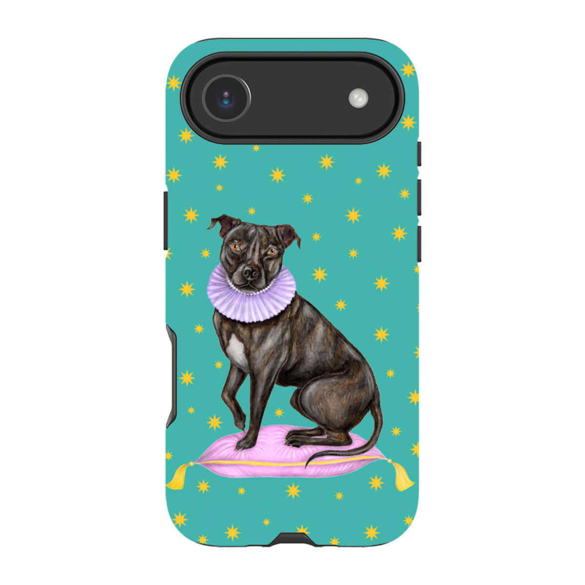 iPhone MagSafe Tough Case - Staffy By Catherine Rowe